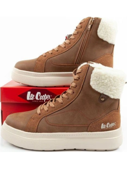 Stiefeletten Damen Braun
