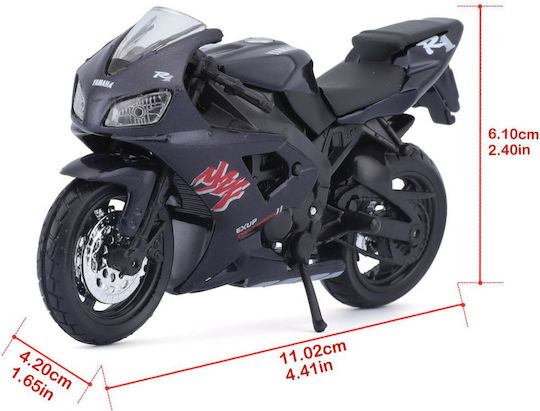 Motocicletă Metalică Special Edition Yamaha Yzfr1 Scara 1 La 18