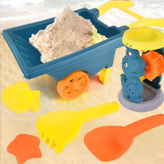 Set 6 Sandbox Yellow Sand Toys