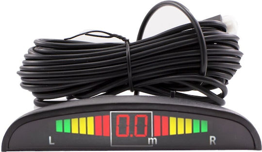 CarGuard Car Parking System and 4 Sensors 23.8mm in Black Color