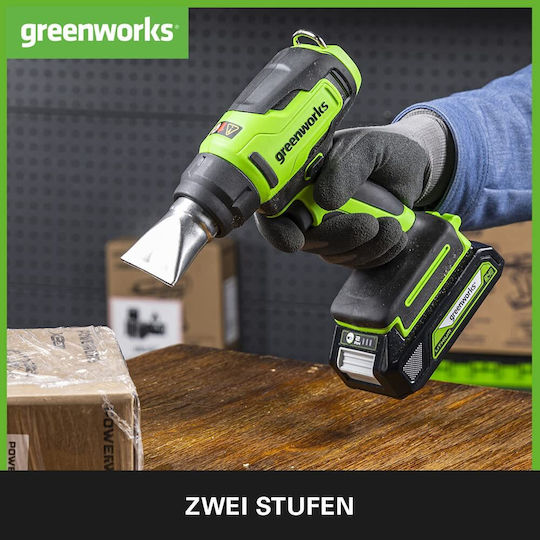 Greenworks Car Tire Pump G24HG Rechargeable Without Battery 24V