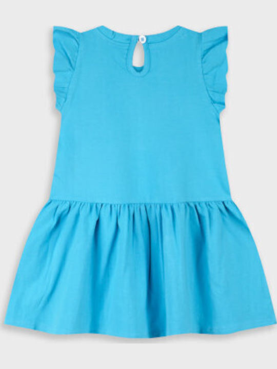 Energiers Kinderkleid Ärmellos Blau