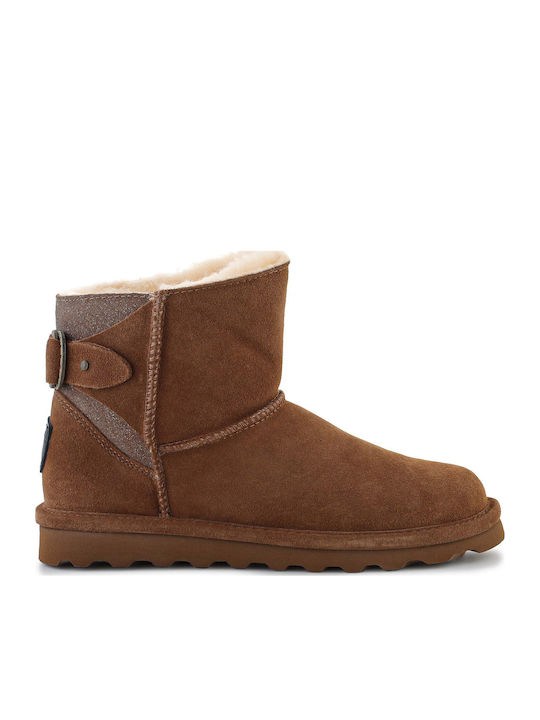 Hickory Suede Women's Ankle Boots Brown
