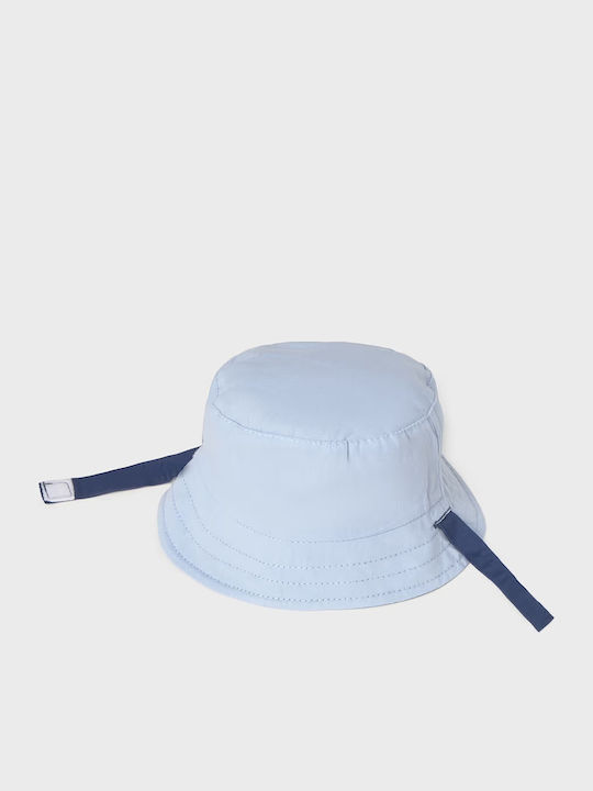 Mayoral Kids' Bucket Fabric Blue Hat