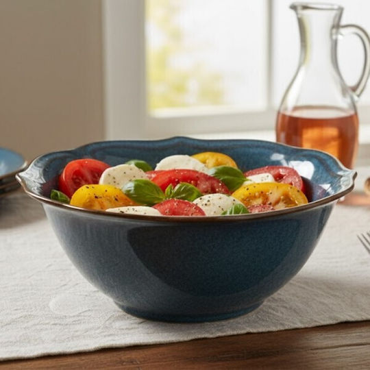 Soler Hispania Azuria Bol Pentru Salate Albastru 18x18cm