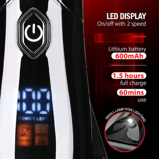 Professional Rechargeable Hair Clipper Gray