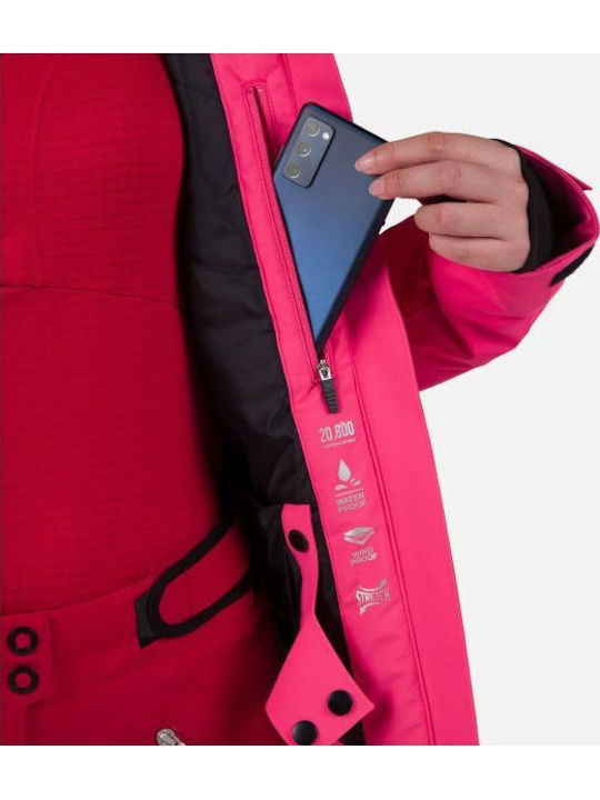 Rossignol RLNWJ07_35N Geacă de Schi și Snowboard pentru Femei Roz