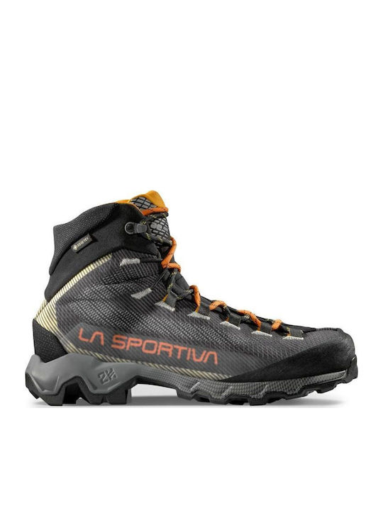 La Sportiva Aequilibrium Hike Men's Hiking Boots Waterproof with Gore-Tex Membrane Orange
