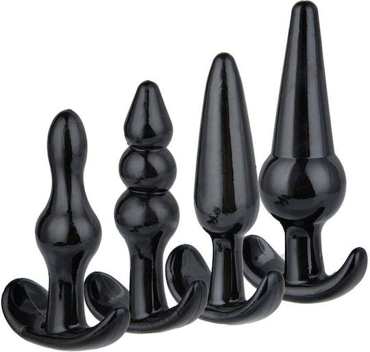 Kinksters Πρωκτικές Σφήνες Σετ Μαύρες