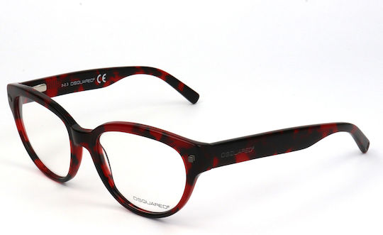Dsquared2 Eyeglasses Women Lens Bridge Temple 53 17 140 Mm Dq5128-55