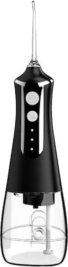 Irigator Bucal 300 ml Reîncărcabil și Impermeabil Negru