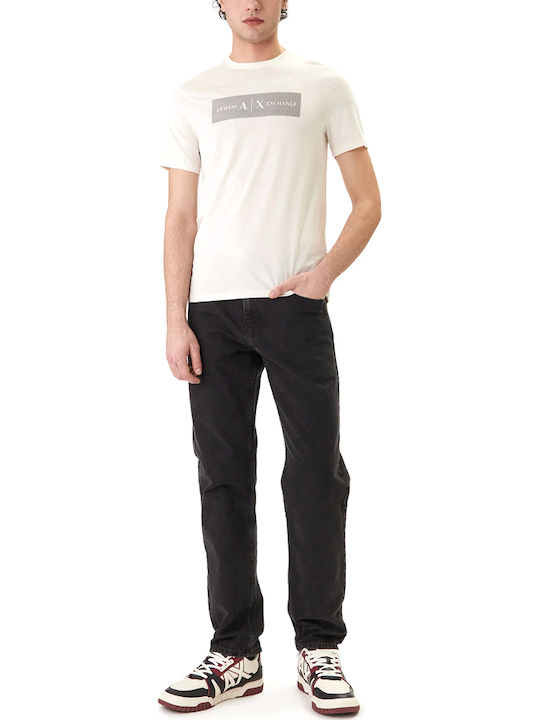 Tricou Ecru-Negru