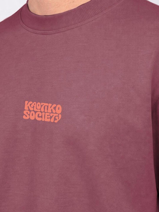 T-shirt Burgundy AS076-01-G002