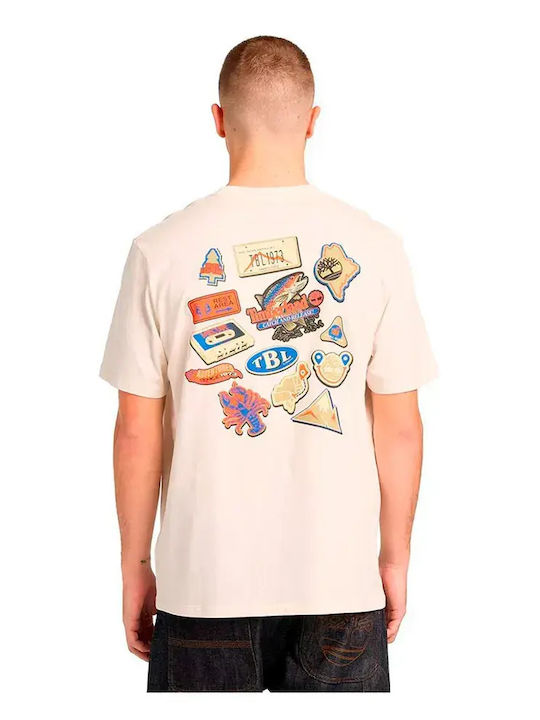 T-shirt Εκρού