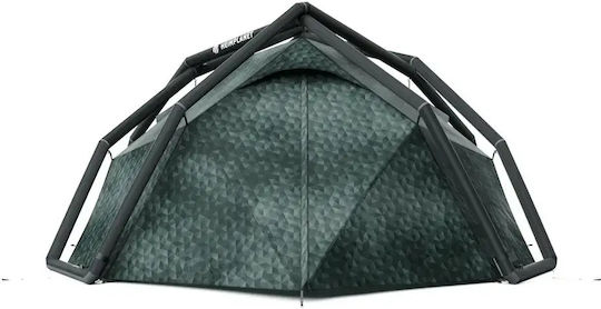 Heimplanet Backdoor Camping Geodesic Mountaineering Inflatable with Double Cloth 4 Seasons for 4 People Waterproof 5000mm 125cm Cairo Camouflage
