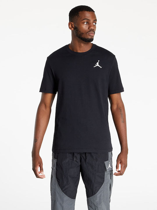 Jumpman Αθλητικό T-shirt Μαύρο