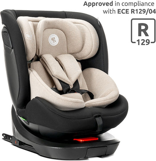 Lorelli Concord Pro Столче за Кола i-Размер с ISOfix Бежов