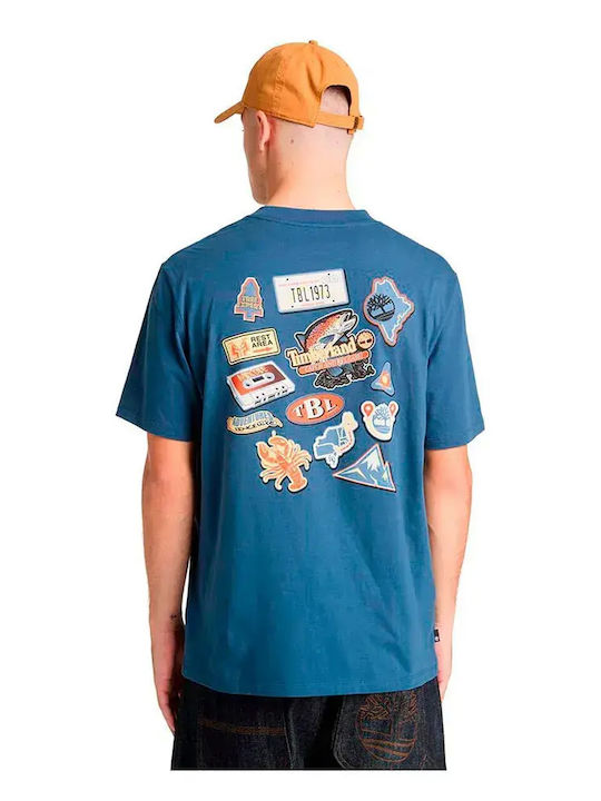 T-shirt Μπλε