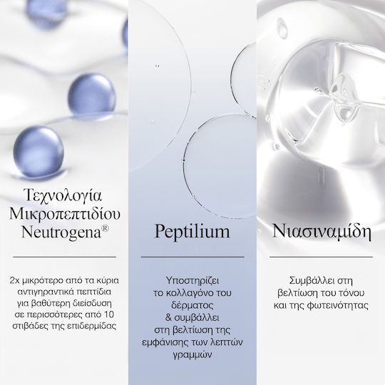 Neutrogena Collagen Bank Revitalizing Eye Gel Cream with Niacinamide & Peptides for Dark Circles & Puffiness 15g