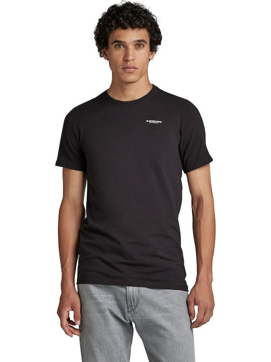 Base T-shirt Μαύρο
