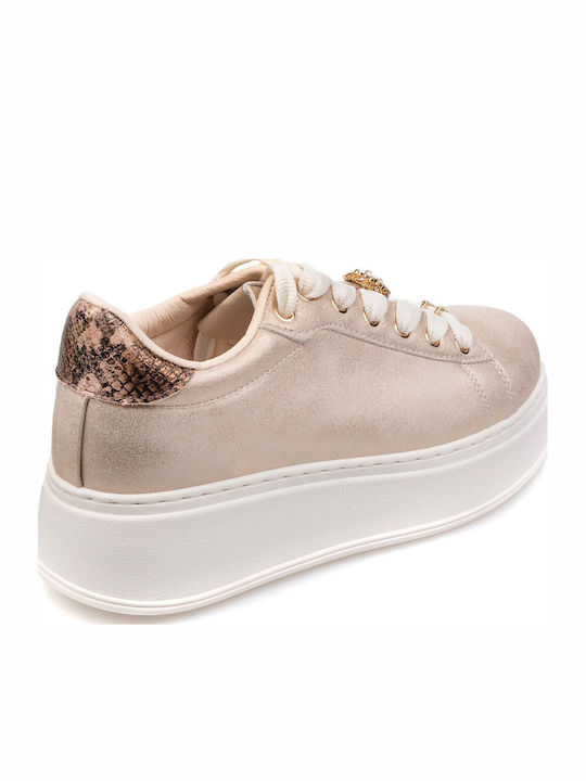Damentaschen Sneakers Champagne
