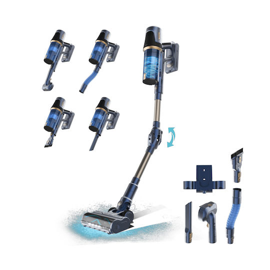 Cecotec Conga Rockstar Rs70 Pet Flex Aspirator Vertical Reîncărcabil 2 în 1 Stick & De Mână 33.6V Albastru