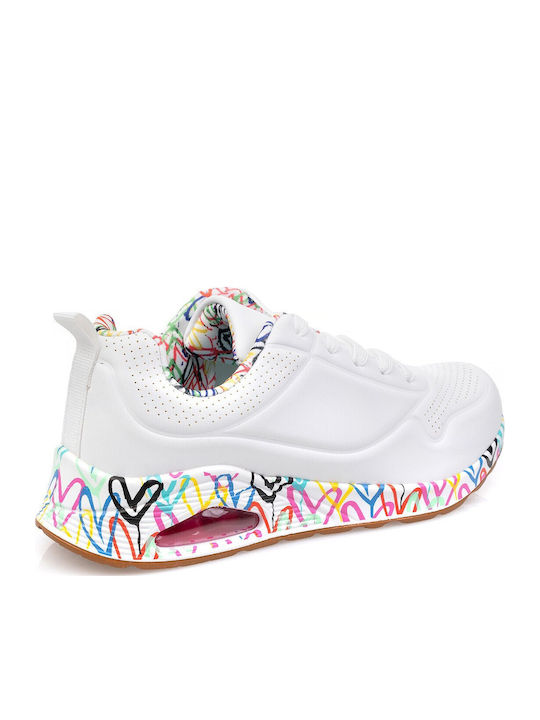Γυναικεία Sneakers Λευκο