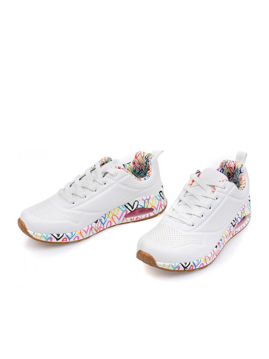 Γυναικεία Sneakers Λευκο