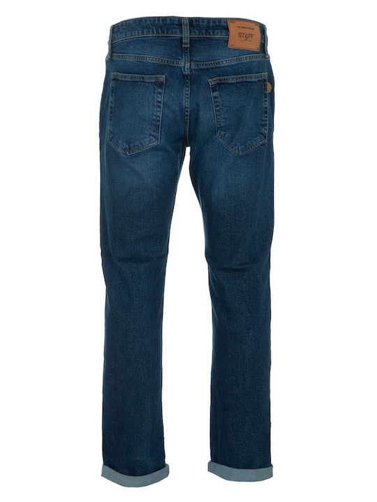 Hardy Men's Jeans Pants with Regular Straight Fit Blue