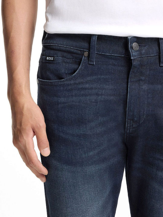 Men's Slim Fit Blue Jeans Pants