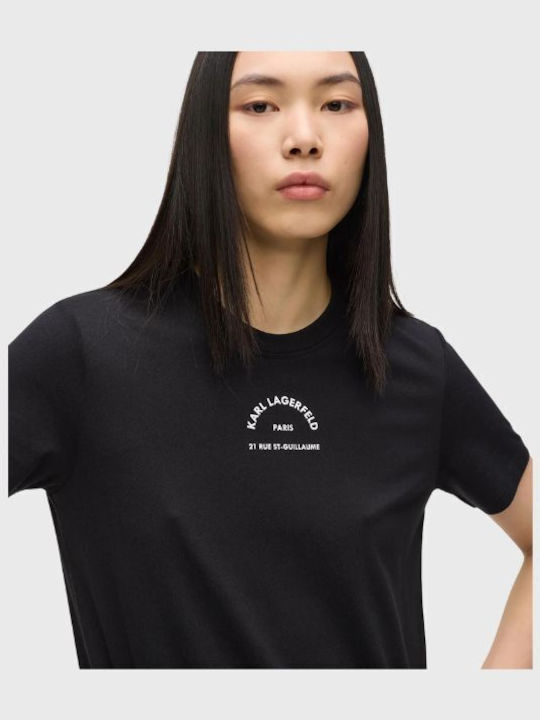 Καλοκαιρινό Mini T-shirt Φόρεμα Black