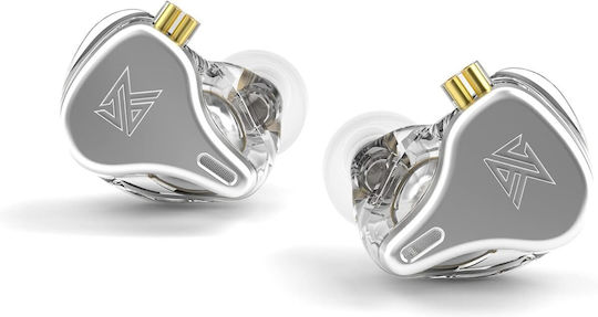 KZ In Ear Headphones Dq6 with Bluetooth Silver