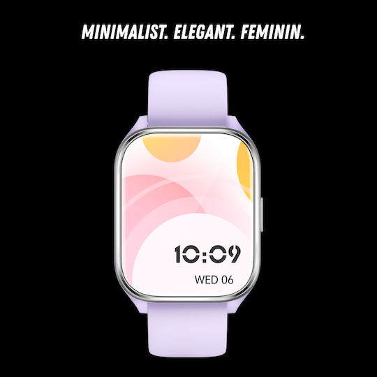 VortexIQ Smartwatch cu Monitor de Puls (Violet)