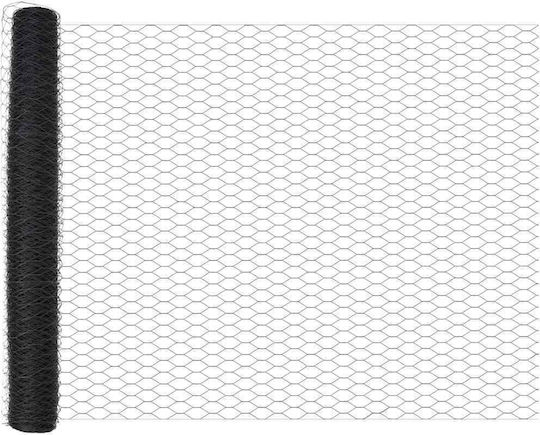 vidaXL Set Plasă de Sârmă Gri 1.4x1.4m