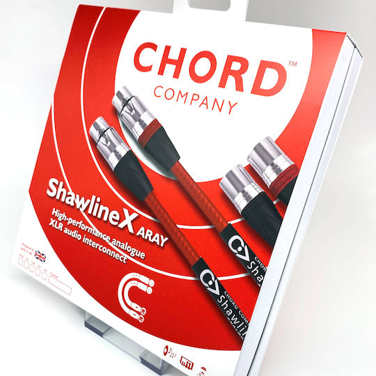 Chord Cable XLR Male - XLR Female Black 2m