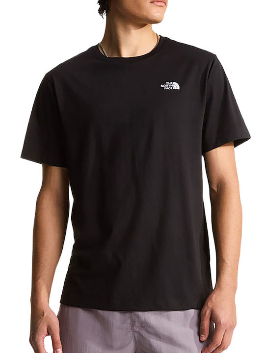 T-shirt Μαύρο