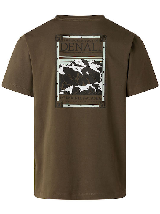 Faces T-Shirt Braun