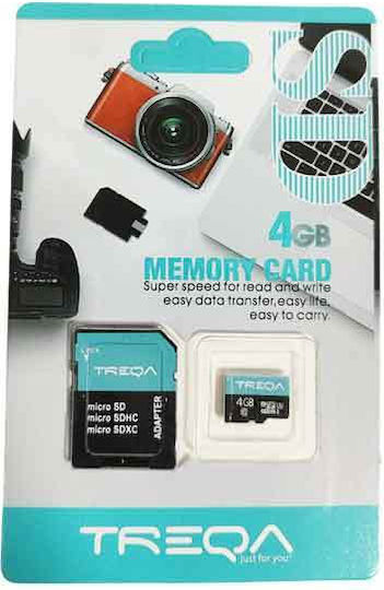 Micro SDHC 4GB Class 10 with Adapter