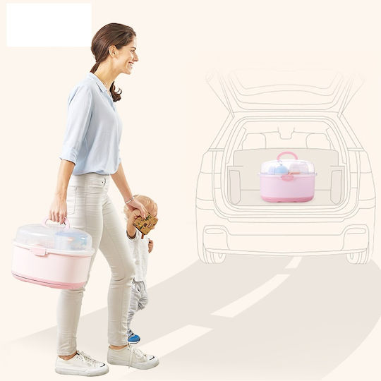 Little Mom Στεγνωτήρας για Μπιμπερό Ροζ