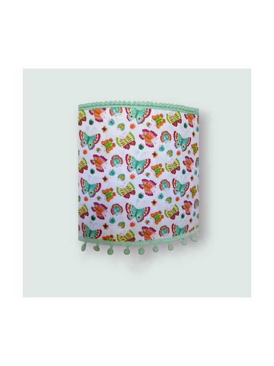 Oxygen Butterfly Lumini Suspendate cu Bază de Bec E27 35x25cm