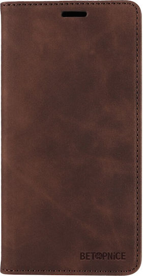 Betopnice 003 Book Brown (Motorola Moto G57 Power 5G / G67 Power 5G)