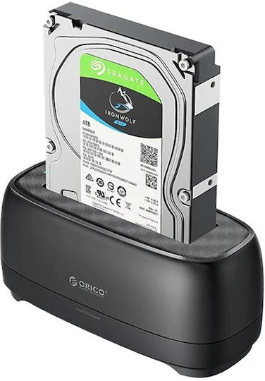 Orico Θήκη για Σκληρό Δίσκο 2.5" / 3.5" SATA III με σύνδεση SATA Type-C σε Γκρι χρώμα