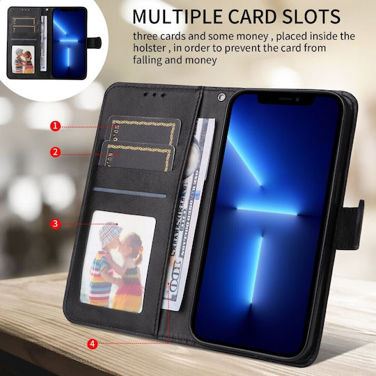 Basic Wallet Black (Motorola Moto G57 Power 5G / G67 Power 5G)