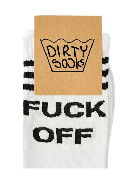 Dirty Socks Șosete White Off