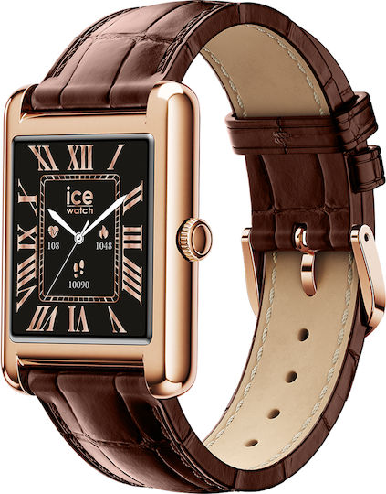 Ice 2.0 Smartwatch cu Pulsometru (Maro)