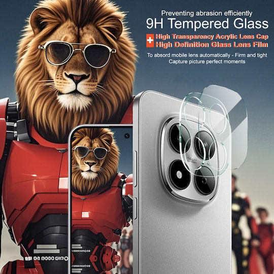 Imak Pro 5G Camera Protection Tempered Glass Transparent for Xiaomi Redmi Note 15 Pro Plus 5G/Poco M8 Pro 5G