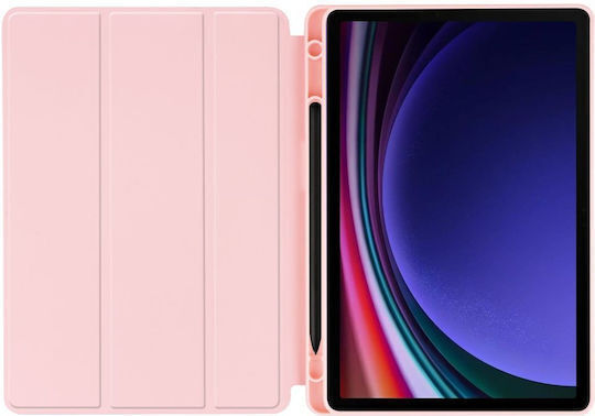 Tri-Fold Flip Cover Rose Gold Samsung Galaxy Tab S10 Fe / S10 Lite