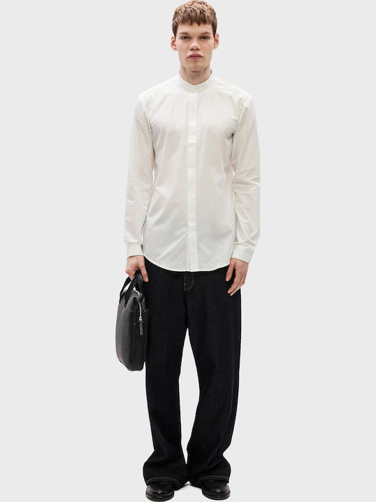 Hugo Kaleb Cotton Shirt White
