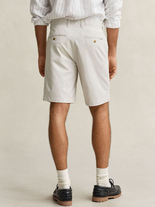 Gant Herren Shorts Chino Ecru
