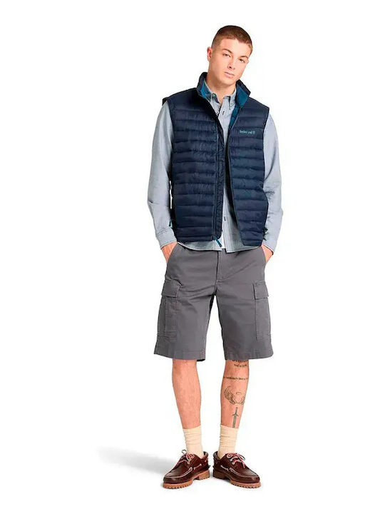 Twill Ανδρική Βερμούδα Cargo Γκρι
